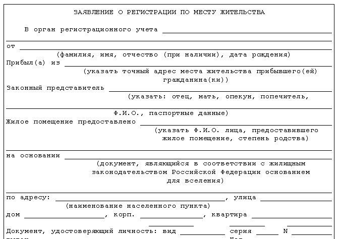 Какие документы нужно менять при смене прописки?