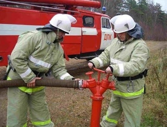Организация подготовки и несение службы добровольными пожарными